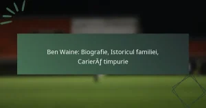 Ben Waine: Biografie, Istoricul familiei, Carieră timpurie